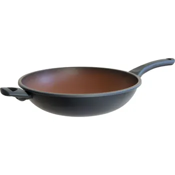 Pánev DOMO pánev Wok Terracotta EVO 32 cm