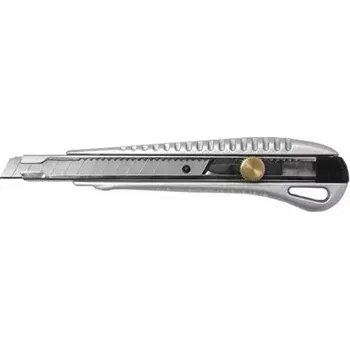 Pracovní nůž Nůž ulamovací 9 mm PROFI kovový s kolečkem