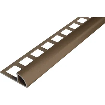 ukončovací lišta ACARA SP14/4 ukončovací lišta C, PREMIUM, hliník elox bronz, 12,5 mm, 2,5 m AAOE 125-B