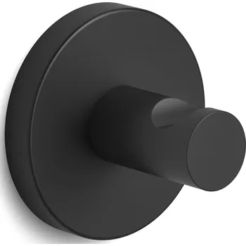 Držák na ručník Zack, Háček na ručníky Scala černý - Formadore