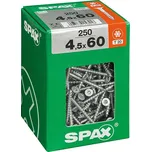 Spax Wirox Univerzální vrut T-Star plus, ø 4,5 × 60 mm, TX20, zápustná hlava, 250 ks 4191010450606