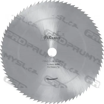 Pilový kotouč Pilový kotouč na dřevo z HSS - 80NV25°, 225312, 200x1,2x25 mm