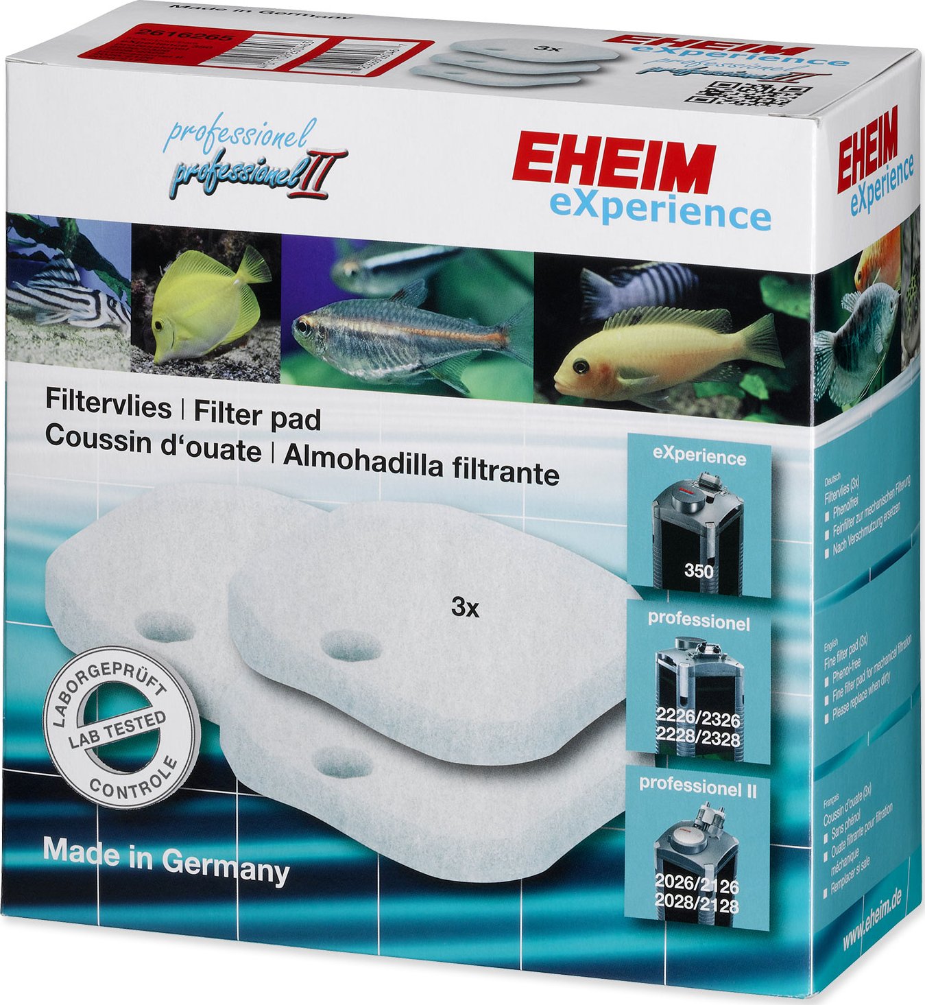 EHEIM Experience 350 vata filtrační jemná 3 ks od 231 Kč - Zbozi.cz