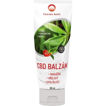 Pharma Activ CBD Gel Hot Capsicum Kafr - hřejivý regenerační balzám 100 ml