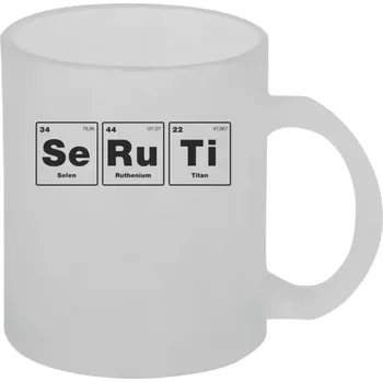 Hrnek 330 ml - skleněný matný SeRuTi