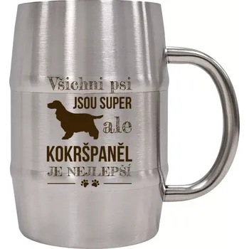 Sklenice Nerezový chladicí půllitr Kokršpaněl je nejlepší
