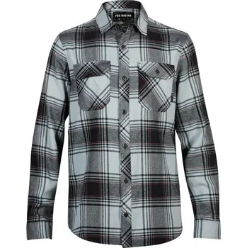 Pánská mikina Košile - FOX Traildust Flannel 2023 - Gunmetal L