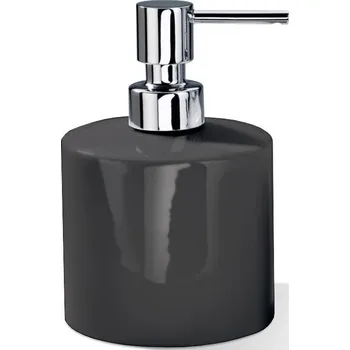 Decor Walther, Dávkovač mýdla Porzellan 14 cm chrom-černý - Formadore