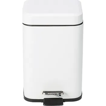 Odpadkový koš Venus Kosmetický koš Quadro, 3 l, bílý HIE-0604C WEISS