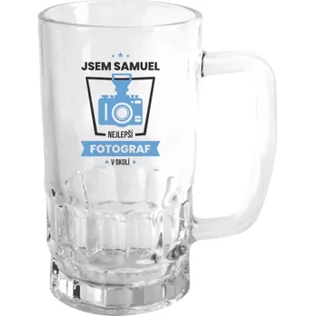 Sklenice Půllitr pro fotografy - Nejlepší v okolí - fotograf - čirý