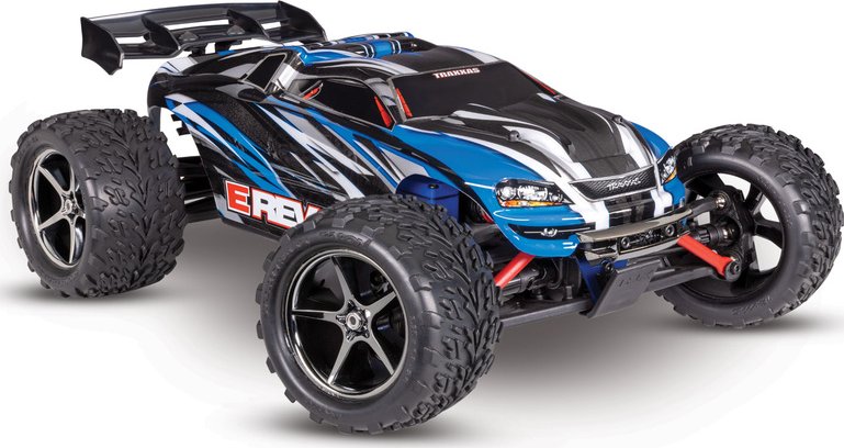 RC model auta Traxxas E-Revo 1:16 RTR BLUE