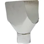 Okapový kotlík systémový, ocel, stříbrný, ø 100 mm A3ZN10ZX015