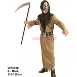 Kostým na karneval - 33837 Smrtka (vel.110-120 cm)