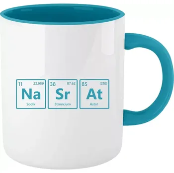 Hrnek 330 ml - barevný vnitřek a ucho NaSrAt