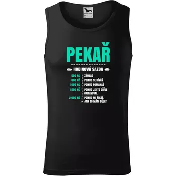 Pánské tílko Pánské tílko Malfini Core Hodinová sazba - pekař