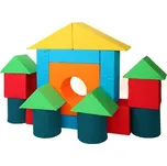 Moliplay Molitanová stavebnice bavlna, 20 dílů velikost L