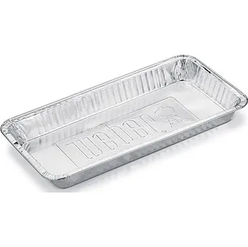 Příslušenství pro gril Weber Grilovací miska, hliník, 28 × 18 × 5 cm, 10 ks 6416
