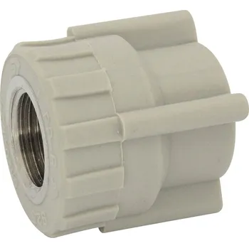 Vodovodní potrubí Slovarm - Přechodka přímá DG PPR 32x3/4 s kovovým závitem vnitřním - 303234