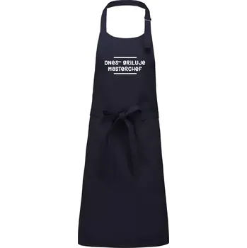 Kuchyňská zástěra Zástěra Kariban Classic GRIL - Dnes griluje masterchef