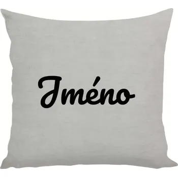 Polštář Polštář z kategorie ostatní - Vlastní jméno - 40 × 40 cm