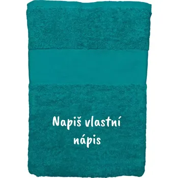 Sprchový závěs Ručník (50x100 cm) Vlastní nápis