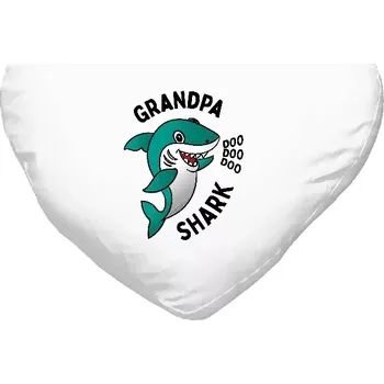 Polštář Polštář srdce 40x35 cm Grandpa Shark