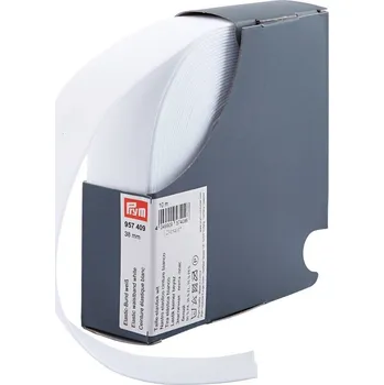 Galanterie PRYM Pruženka, 38 mm, bílá, 10 m