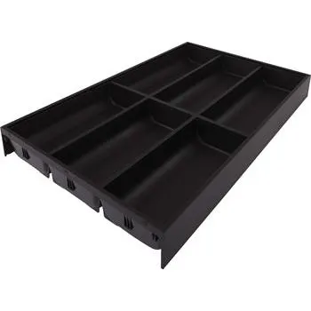 Příborník do zásuvky BLUM ZC7S500BS3 Ambia Line příborník délka 500mm šířka 300mm karbonově černá mat