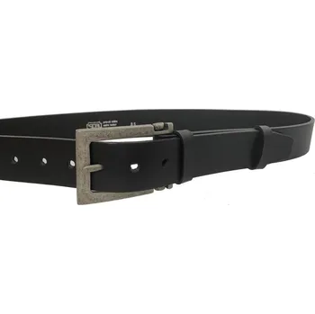 Opasek PENNY BELTS Kožený opasek 2360 černý - 100 cm