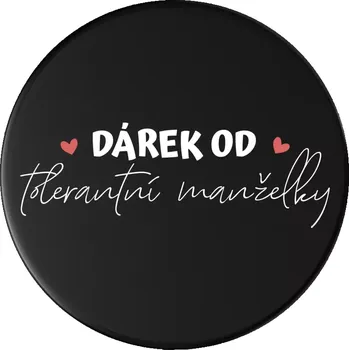 Puk Hokejový puk Dárek od tolerantní manželky