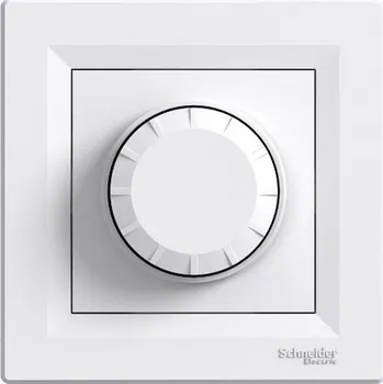 Elektrická zásuvka Schneider EPH6500121 Otočný stmívač RL s orient. kontr., bílá