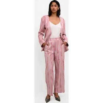 Karen by Simonsen Kalhoty z materiálu Masha 10104778 Růžová Relaxed Fit 42