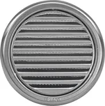 Haco Větrací mřížka kruhová se sítí, vnější ø 150 mm, nerezová ocel, vhodné pro otvor ø 125 mm 705