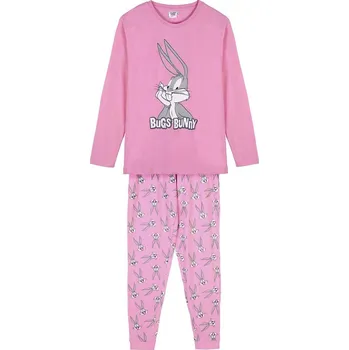Dámské tričko Looney Tunes - dámské pyžamo Bugs Bunny Velikost: XS