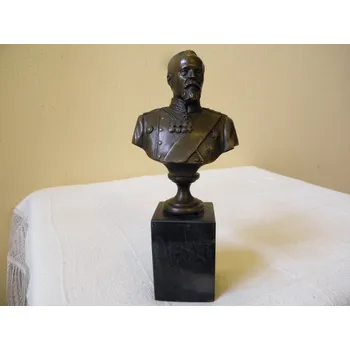 BRONZOVÁ BUSTA NA MRAMORU - SERGEJ JULJEVIČ WITTE