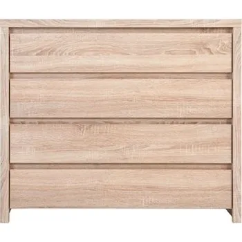 Komoda LOBATES komoda 4S, dub sonoma, 5 let záruka + PROVĚŘENO zákazníky + vyzvednutí ZDARMA