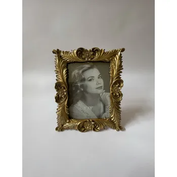 Rám na obraz ZLATÝ RÁMEČEK - BOHATĚ ZDOBENÝ ORNAMENTY