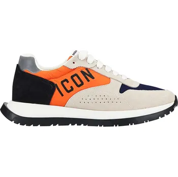 Pánské tenisky Oranžové ICON / DSQUARED2 Low-Top Sneakers, Velikost: 44