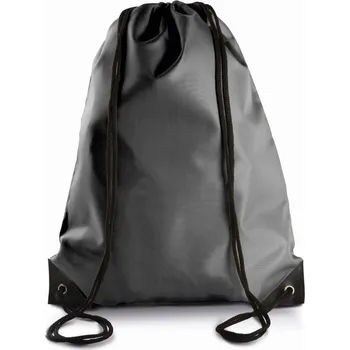 Sportovní batoh Vak se šňůrkou Kimood - tmavě šedý