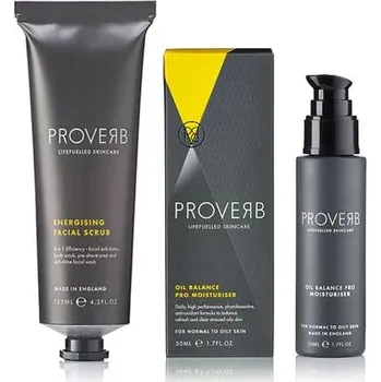 Pleťový krém PROVERB Anti-Shine Kit + Free Eco Laundry Bag | Sada proti lesku + ekologická prací taška ZDARMA