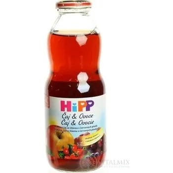 HiPP Čaj & Ovoce, Šípkový čaj a šťáva z červ.plodov (od ukonč. 4. měsíce) 500 ml