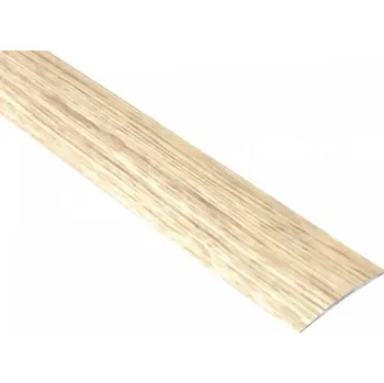 Vánoční dekorace VPD Přechodová lišta 40 mm - oblý Dub Bily P26 270cm samolepící