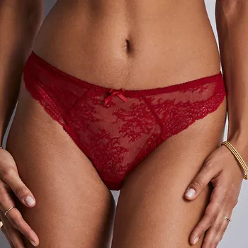 Kalhotky Aubade - Danse des Sens tanga irresistible red 36 OG26