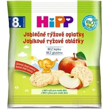 HiPP BIO oplatka Jablečno rýžové (od ukonč. 7. měsíce) 30 g