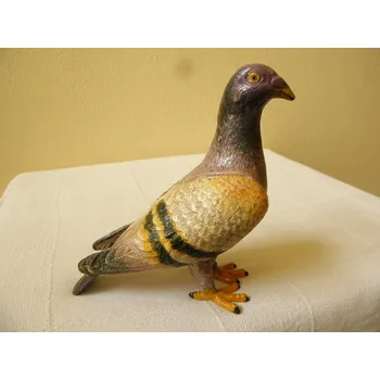 LITINOVÝ HOLUB - RUČNĚ BARVENÝ