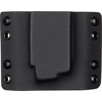 Příslušenství pro sportovní střelbu RH Holsters OWB - CZ SCORPION EVO 3 - vnější kydexové pouzdro na 1 zásobník - bez sweatguardu - černá/černá Umístění pouzdra: Pravý bok (levák)