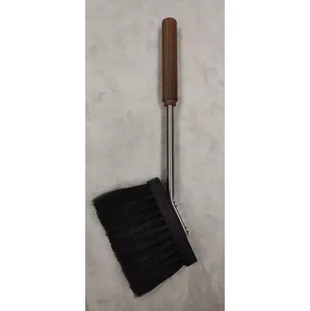 Krbové nářadí Krbový smetáček Lienbacher 21.02.916.2, nerez, rukojeť ořech