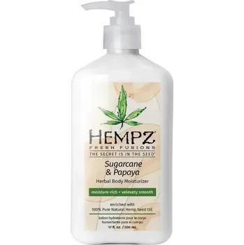Tělový krém Hydratační tělový krém - cukrová třtina a papája 500 ml
