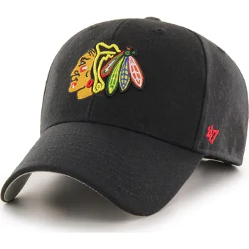 Kšiltovka '47 Brand Kšiltovka Chicago Blackhawks '47 MVP Black