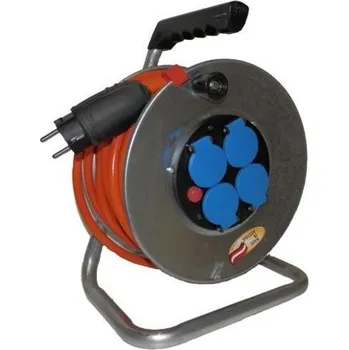 Prodlužovací kabel Brennenstuhl prodlužovací kabel buben navíjecí 25 m INDUSTRY - 4 x zásuvka